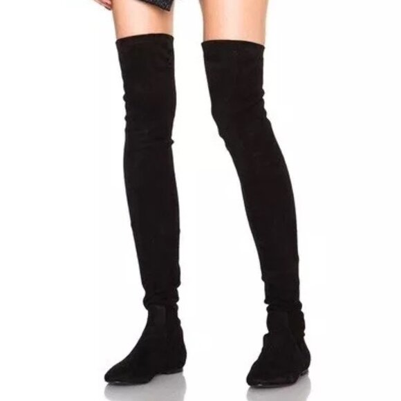 Isabel Marant - Étoile Brenna Suede Over-the-Knee Boots - Picture 1 of 7